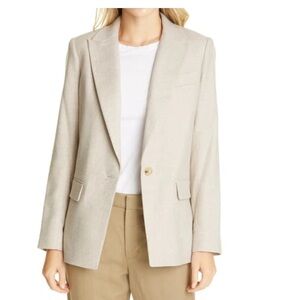 Vince Boyfriend Flannel Blazer size 00